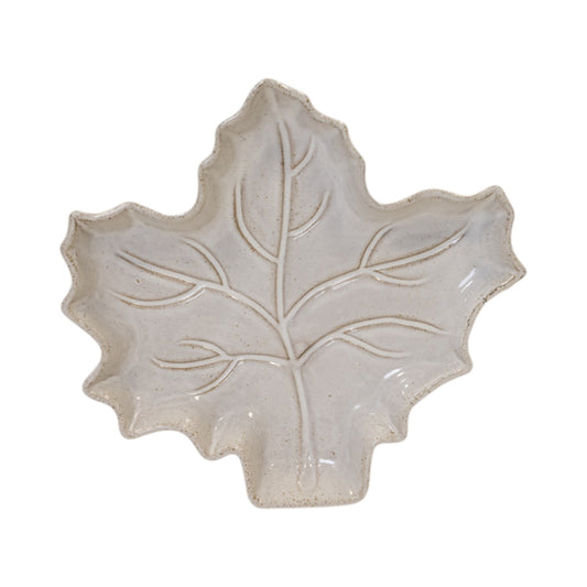 Leaf shape plate