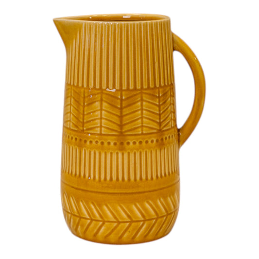 Yellow Ceramic Jug