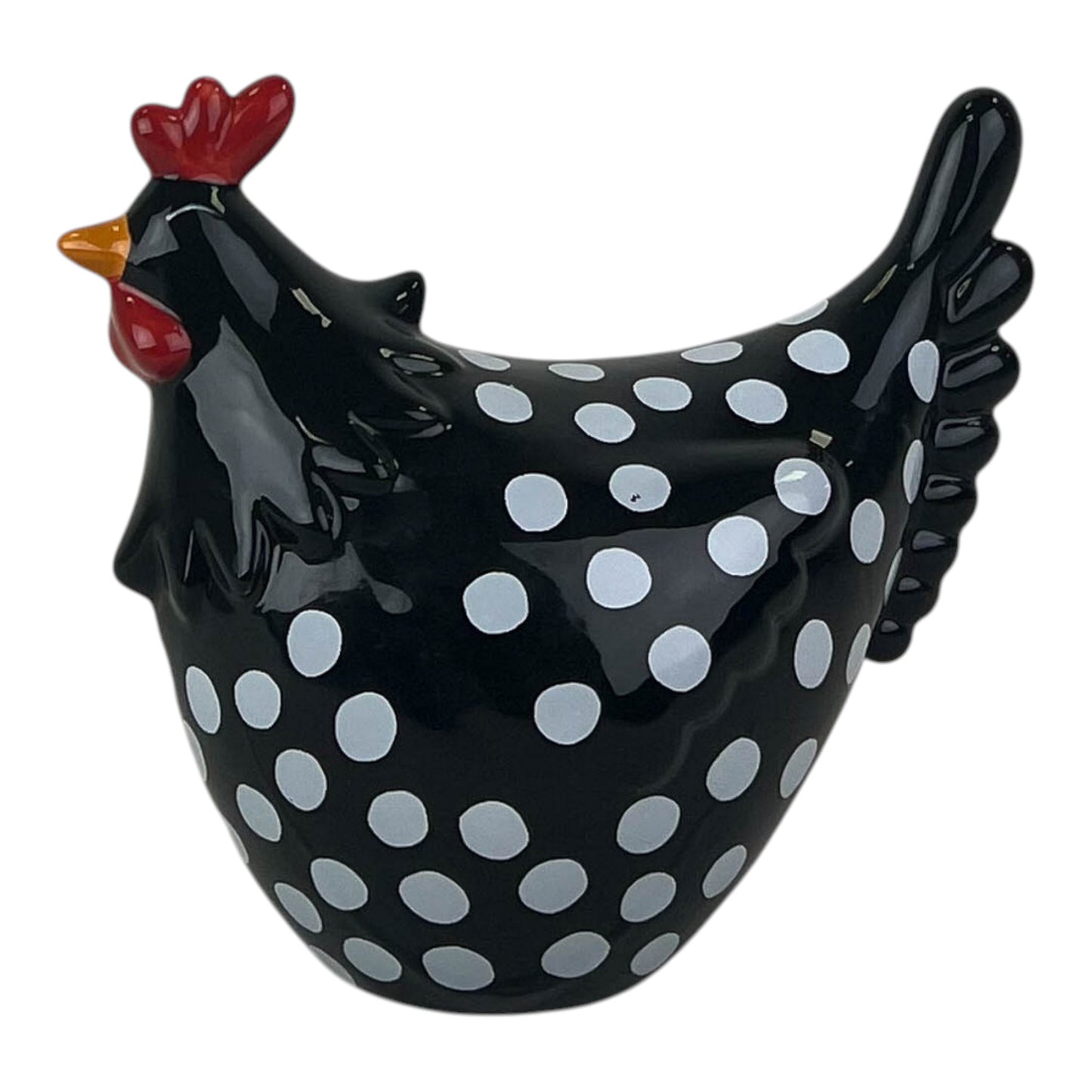 Black Speckled Chicken Td15.6X9.2cm H13.3cm