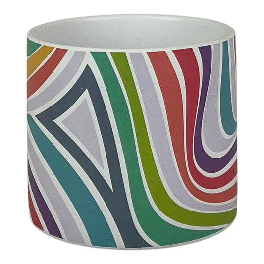 Rainbow Pot 12cm H10.5cm L12cm W12cm Weight-119g