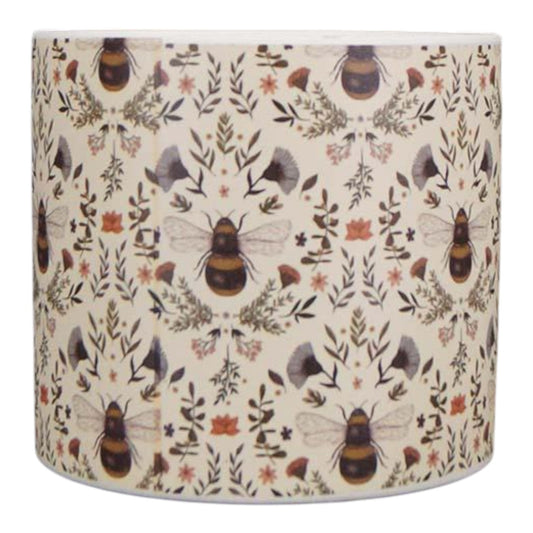Set of 6 Botanical Bee Ceramic Plant Pot
