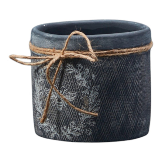 Black Bee Pot