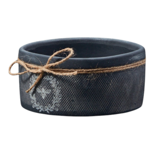 Black Bee Bowl Td16cm H7.5cm