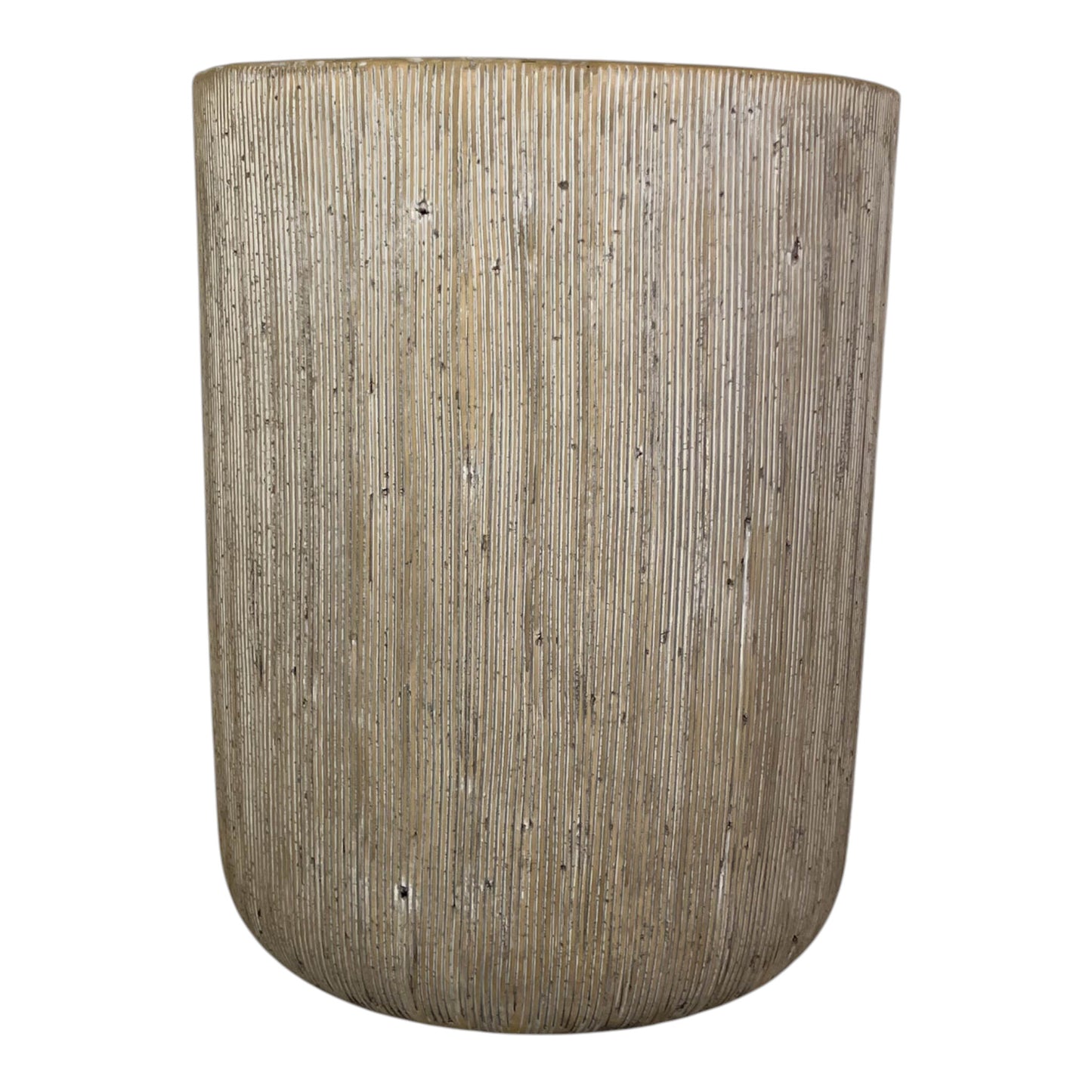 Pebble Stone Cylinder Vase
