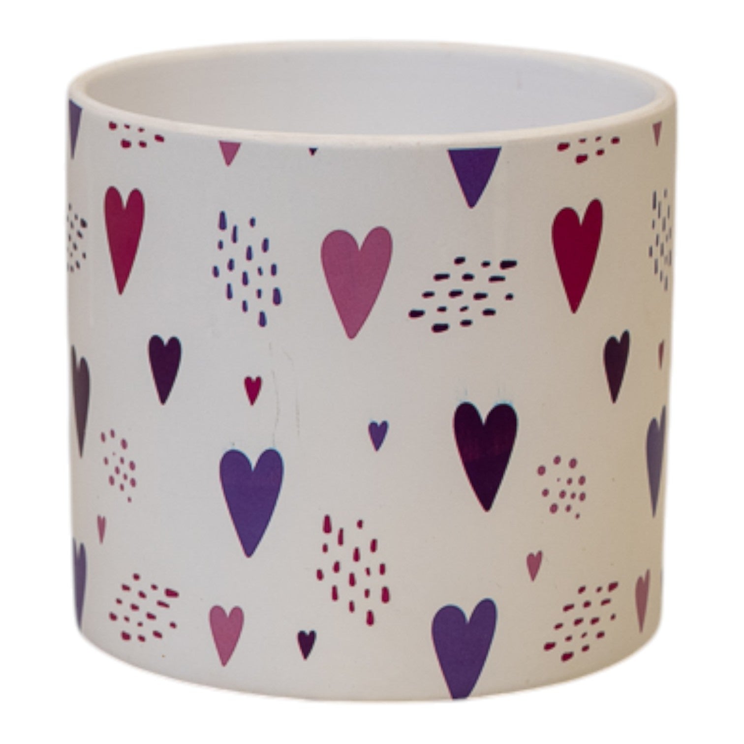 Love Heart Pot 13.8cm H12.5cm L13.8cm W13.8cm Weight-138g