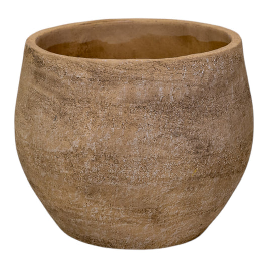 Grey Cement Planter H15cm