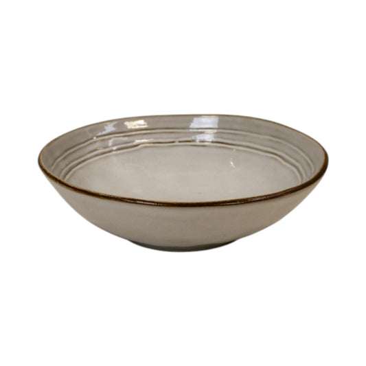 Stoneware Pasta Bowl Dimensions: 19.0cm (W) x 19.0cm (D) x 6.0cm (H)