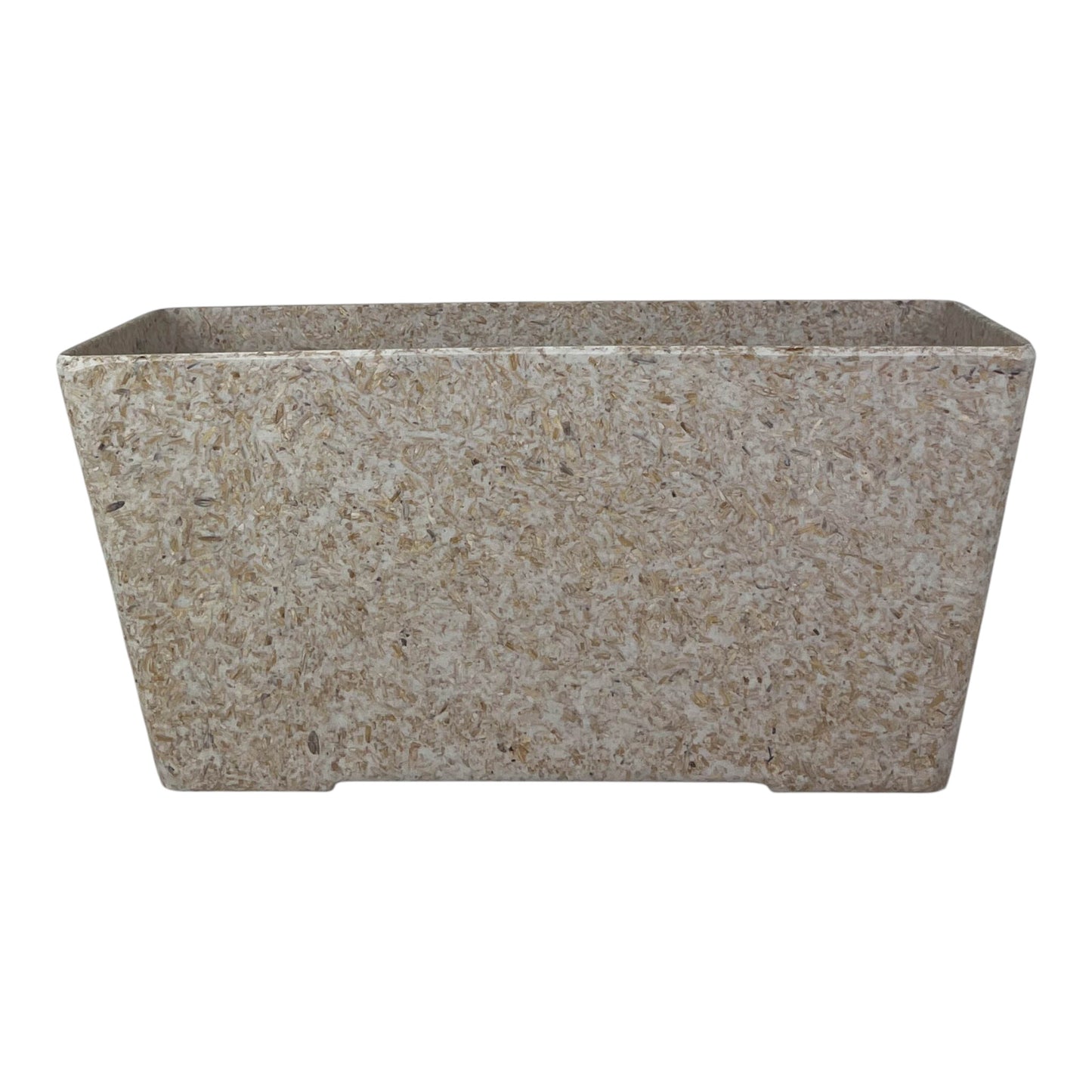 Earthy Oatmeal Chaff Windowsill Planter