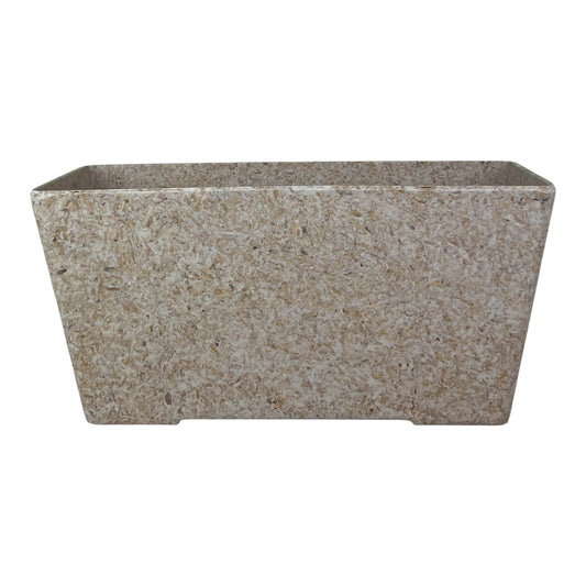 Earthy Oatmeal Chaff Windowsill Planter