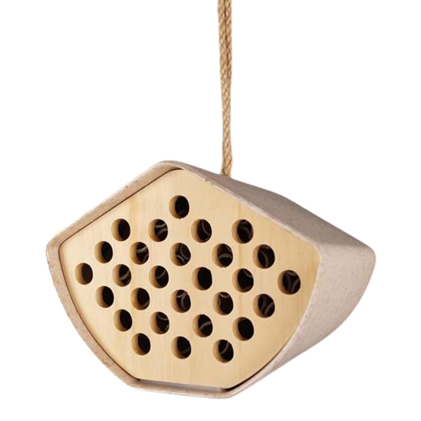 Earthy Sustainable Bee House (16cm)
