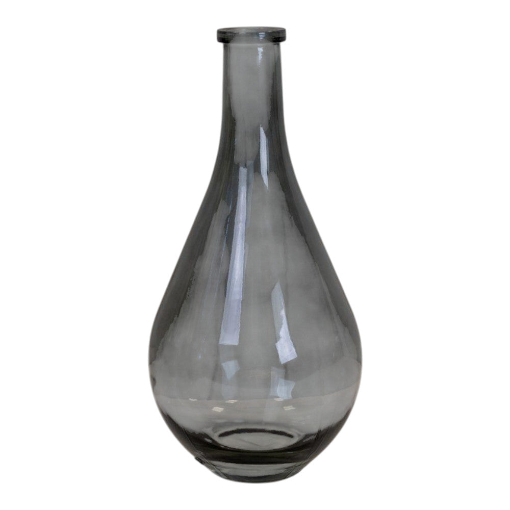 Cool Grey Tall Bud Vase