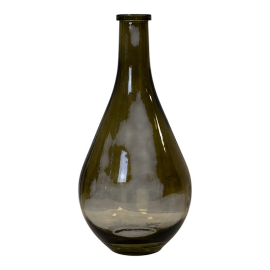 Warm Grey Tall Bud Vase