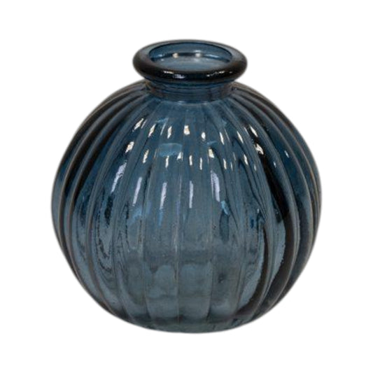 Blue Round Bottle