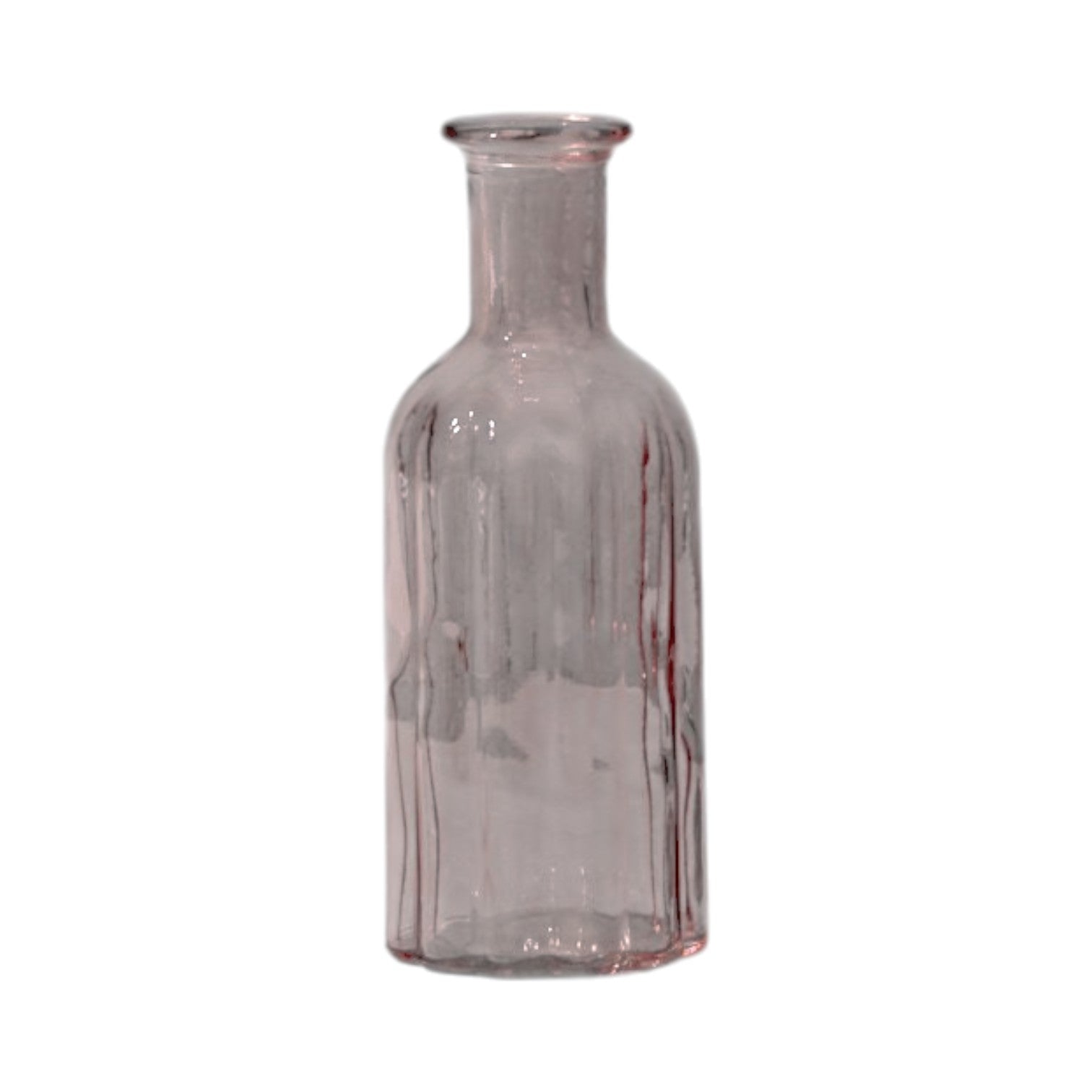 Rose Glass Bottle H19 x D7.5cm