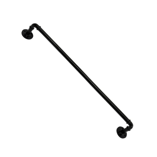 Black Iron Towel Rail 62cm