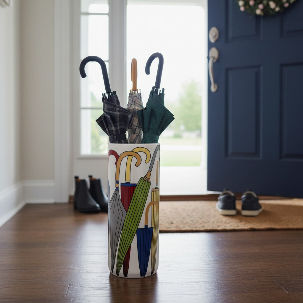 Umbrella Stand Multi Coloured Umbrella Design