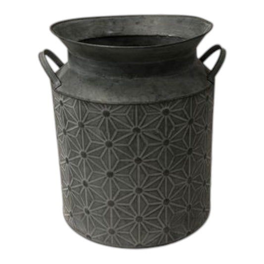 Embossed Daisy Design Churn