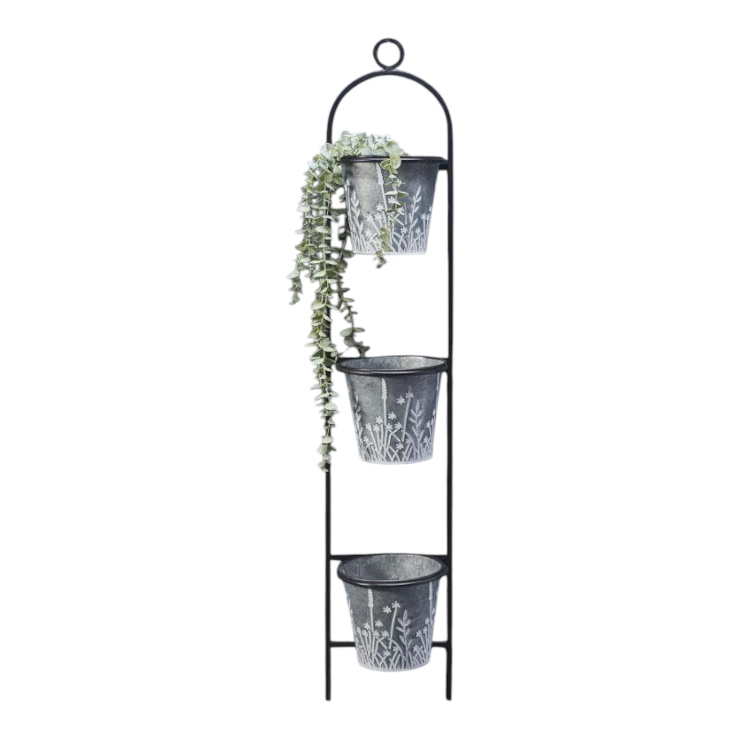Meadow Wall Planter with Three Pots (113cm)