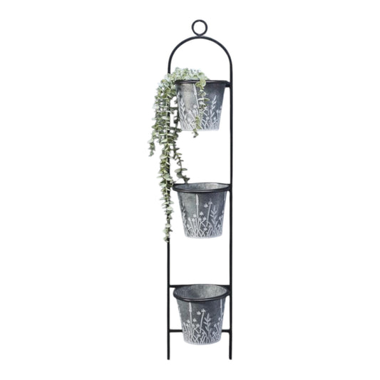 Meadow Wall Planter with Three Pots (113cm)