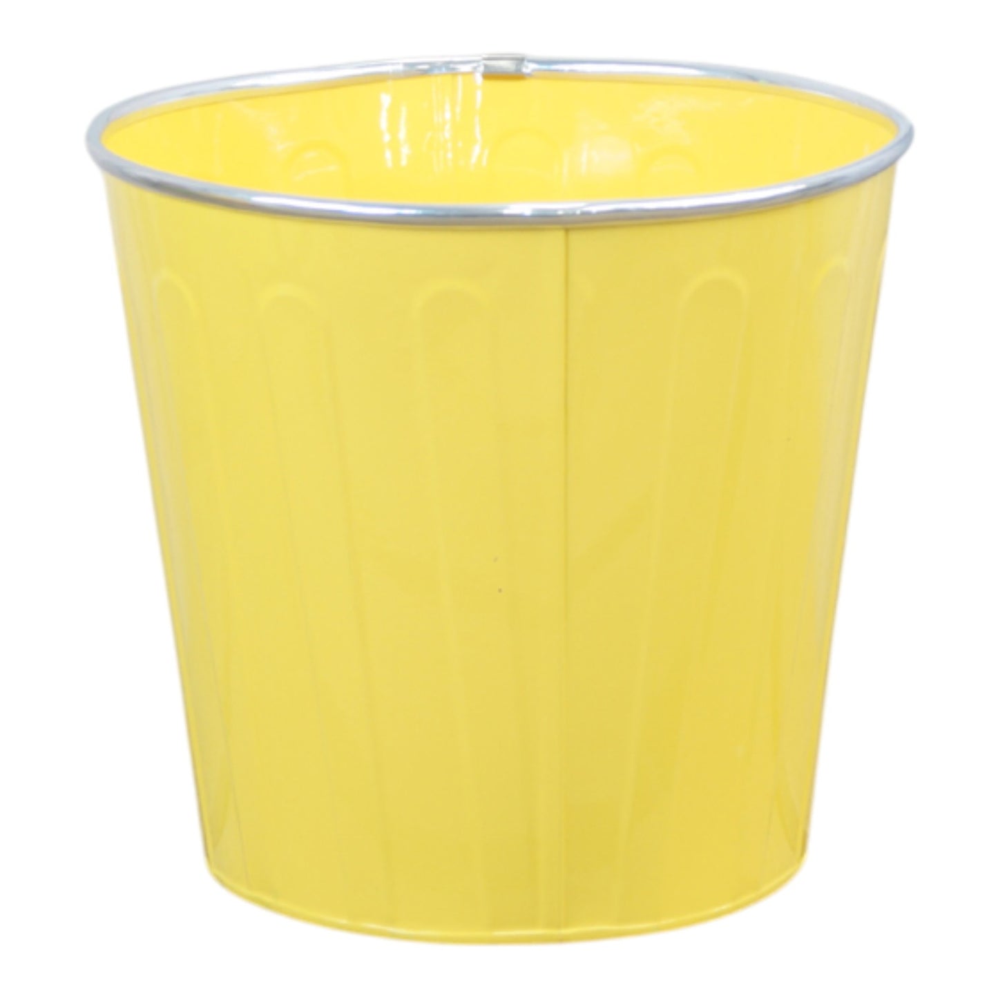 Yellow Round Plant Pot