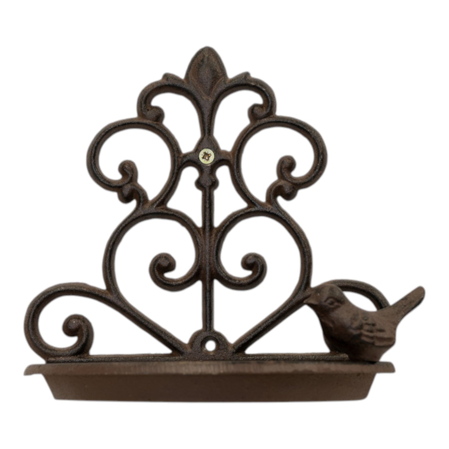 Cast Iron Bird Feeder 18cm X 10cm X 18cm