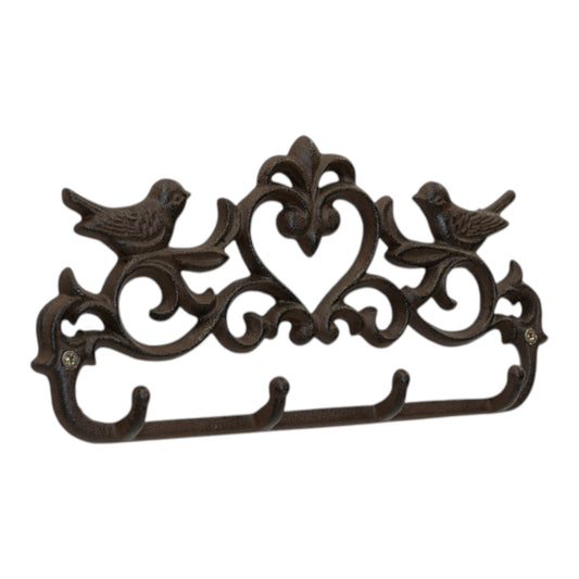 Cast Iron Bird Coat Hanger 32X3X14.5cm