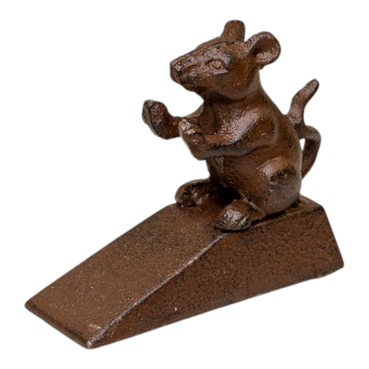 Cast Iron Mouse Door Stopper