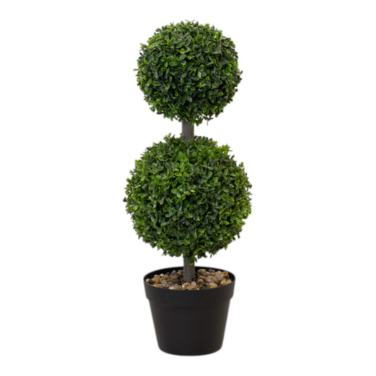 Artificial Boxwood Ball in Pot