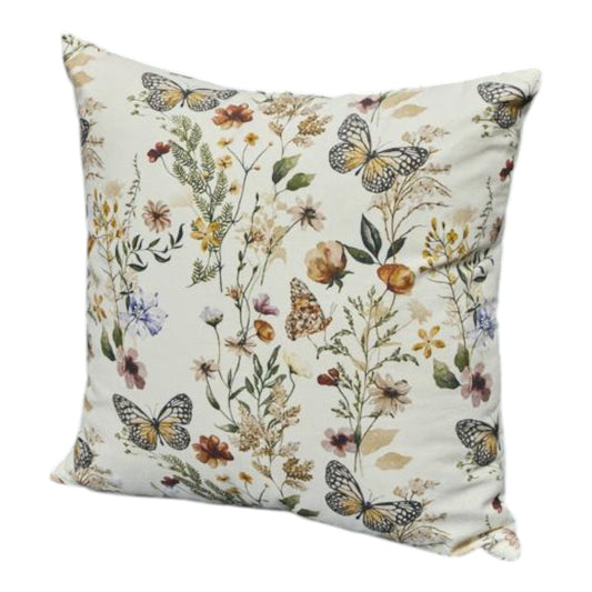 Handmade Washable Cotton Printed Cushion with Filling 45x45cm