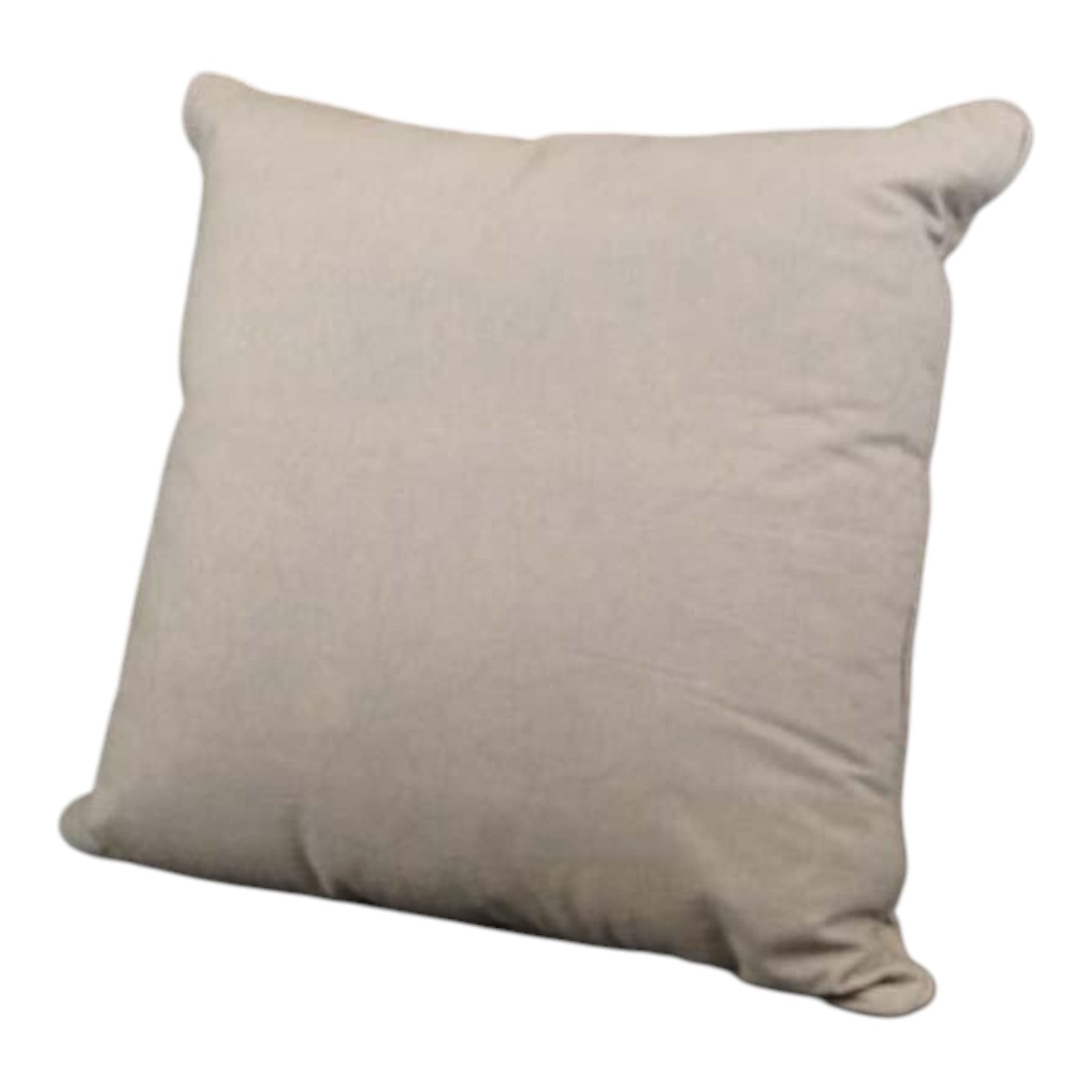 Washable Cotton Plain Cushion with Filling 45x45cm