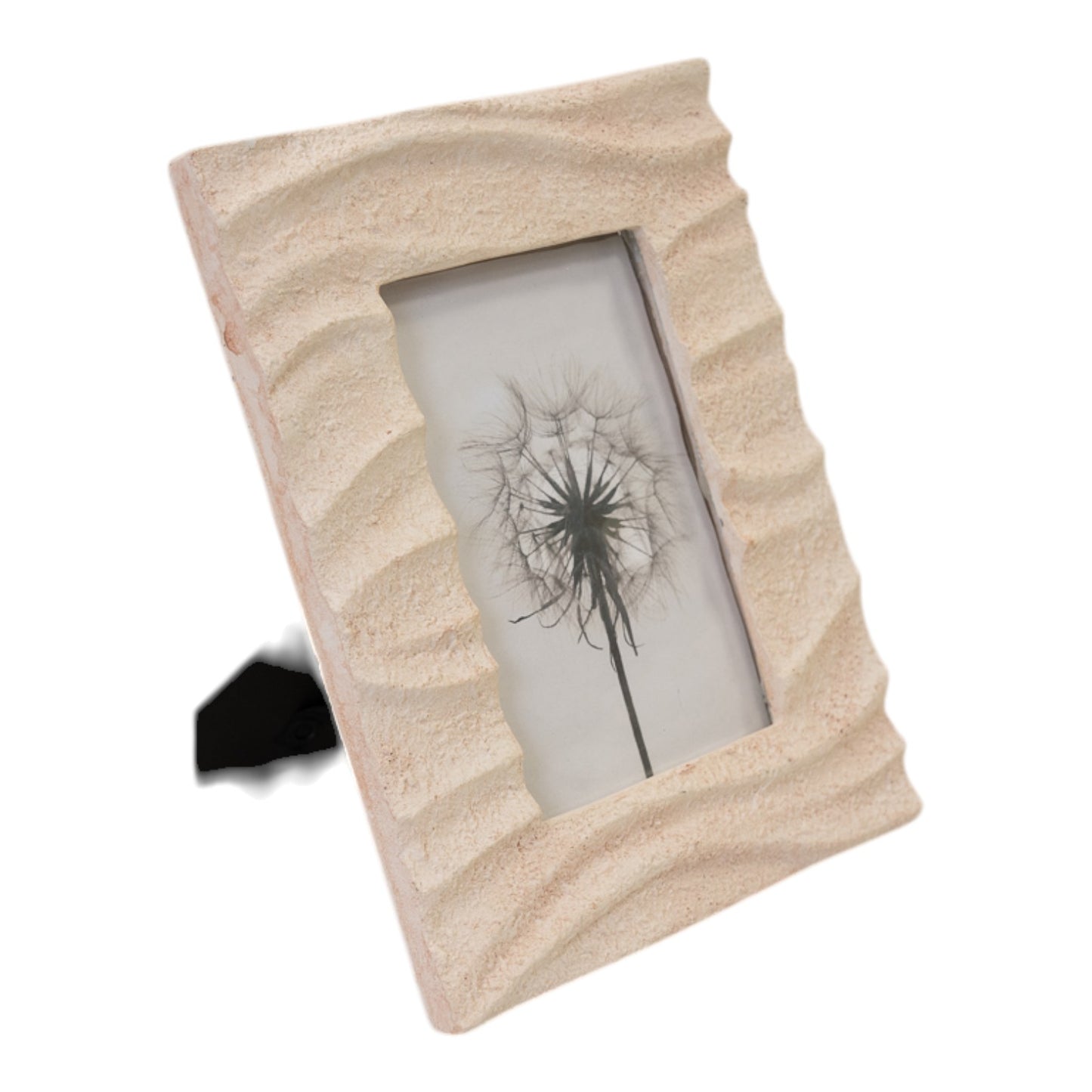 Sandy Beach Textured Photo Frame. 4X6"