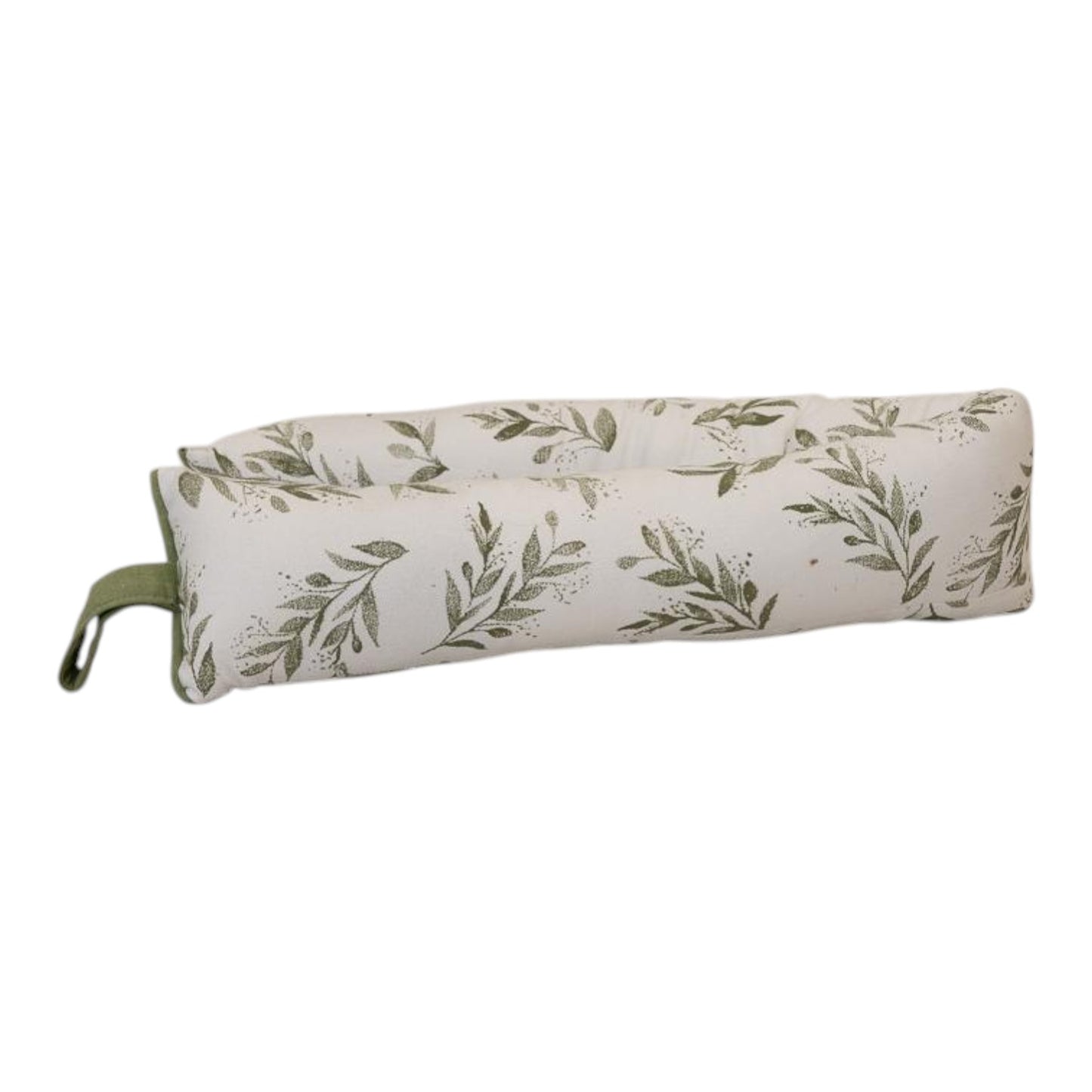 Olive Draught Excluder In Natural