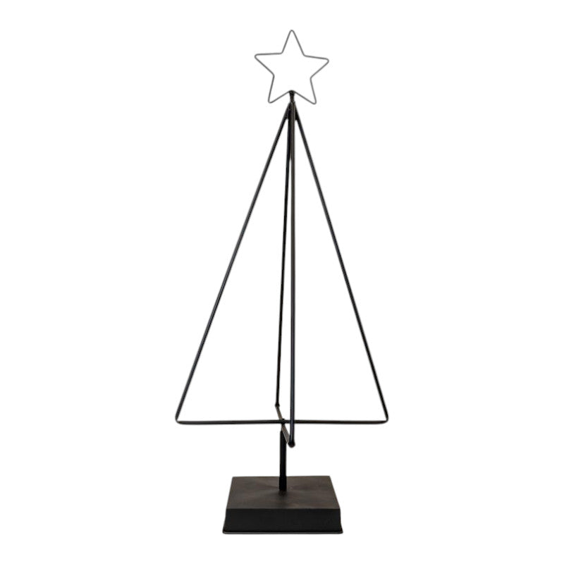 Black Metal Tree Decoration