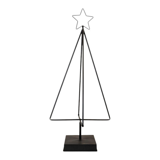 Black Metal Tree Decoration