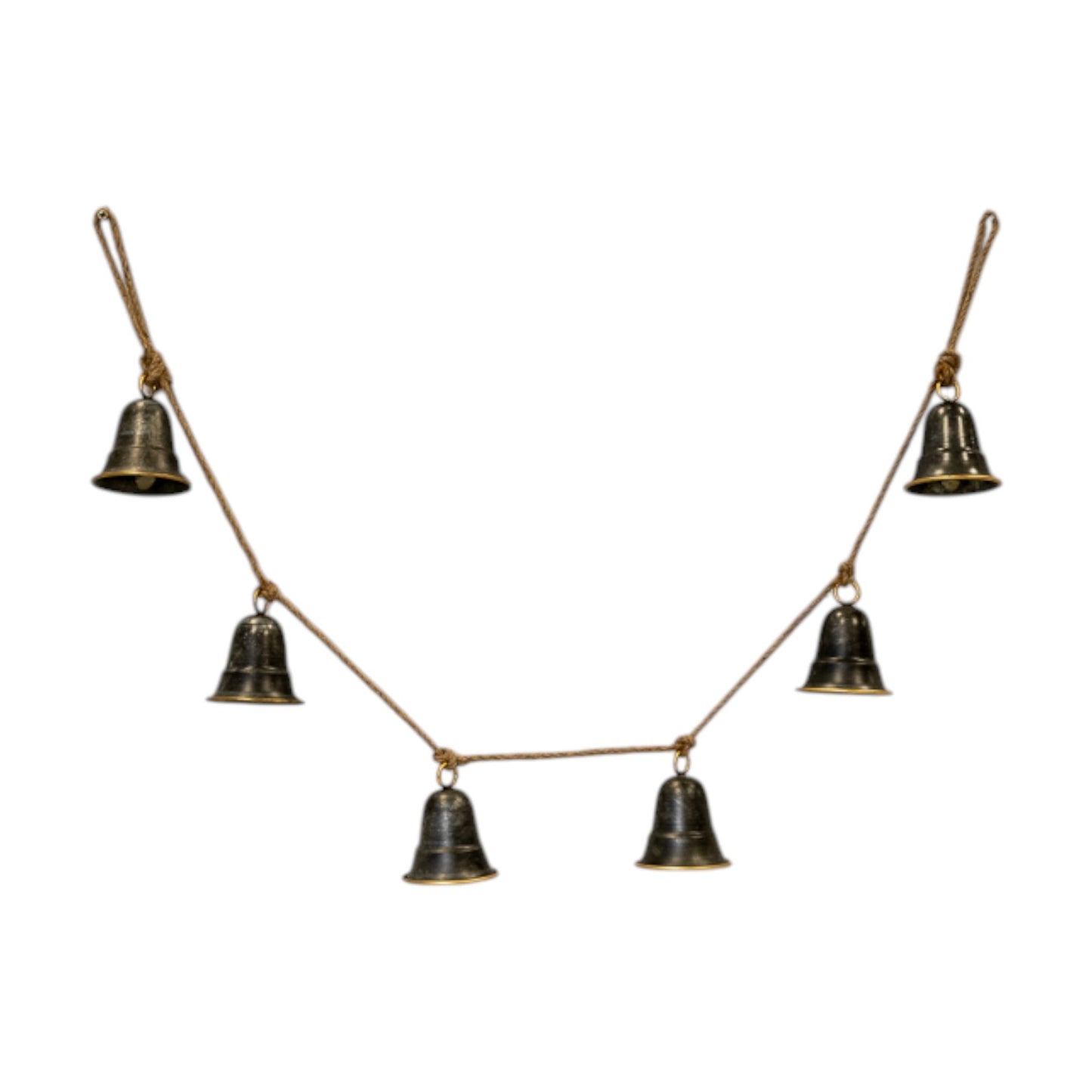 Metal Hanging Bell Garland