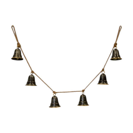 Metal Hanging Bell Garland