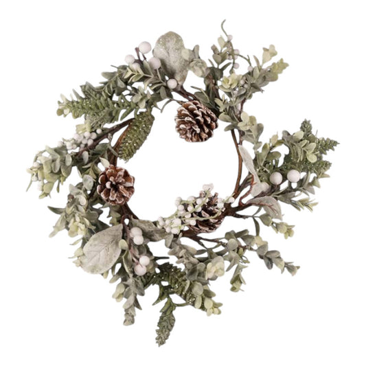 White Berry Wreath