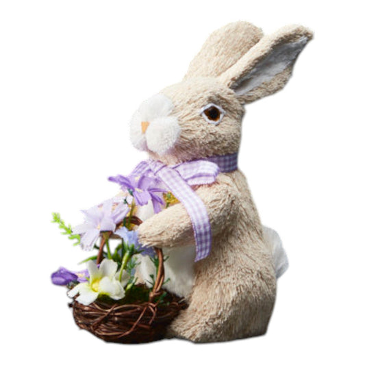 Rabbit with Purple Ribbon