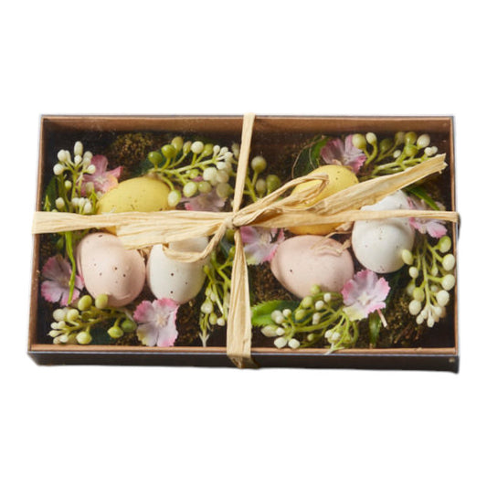 Two Nest of Eggs in a box