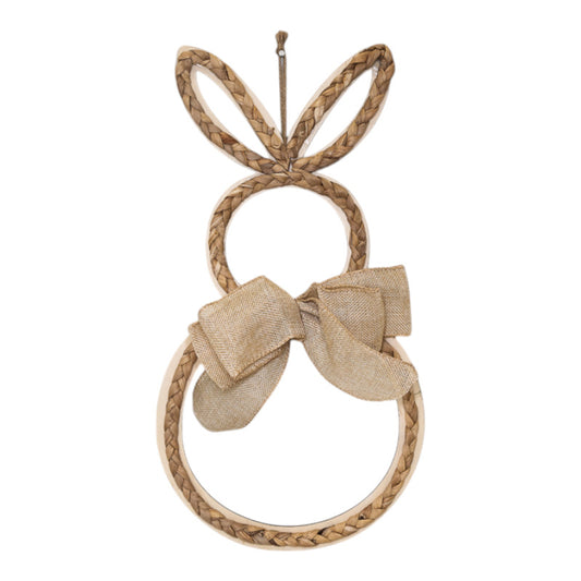 Rabbit Shaped Decorative  Wreath