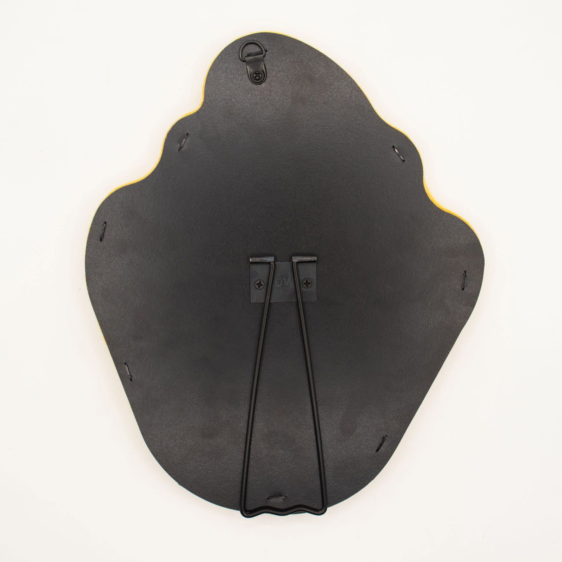 Soft Squiggly Mirror  Flame  Marigold (23x27.5x2.3cm)