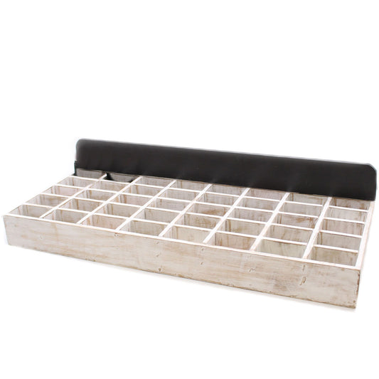Wooden Compartment Tray 40 Sections