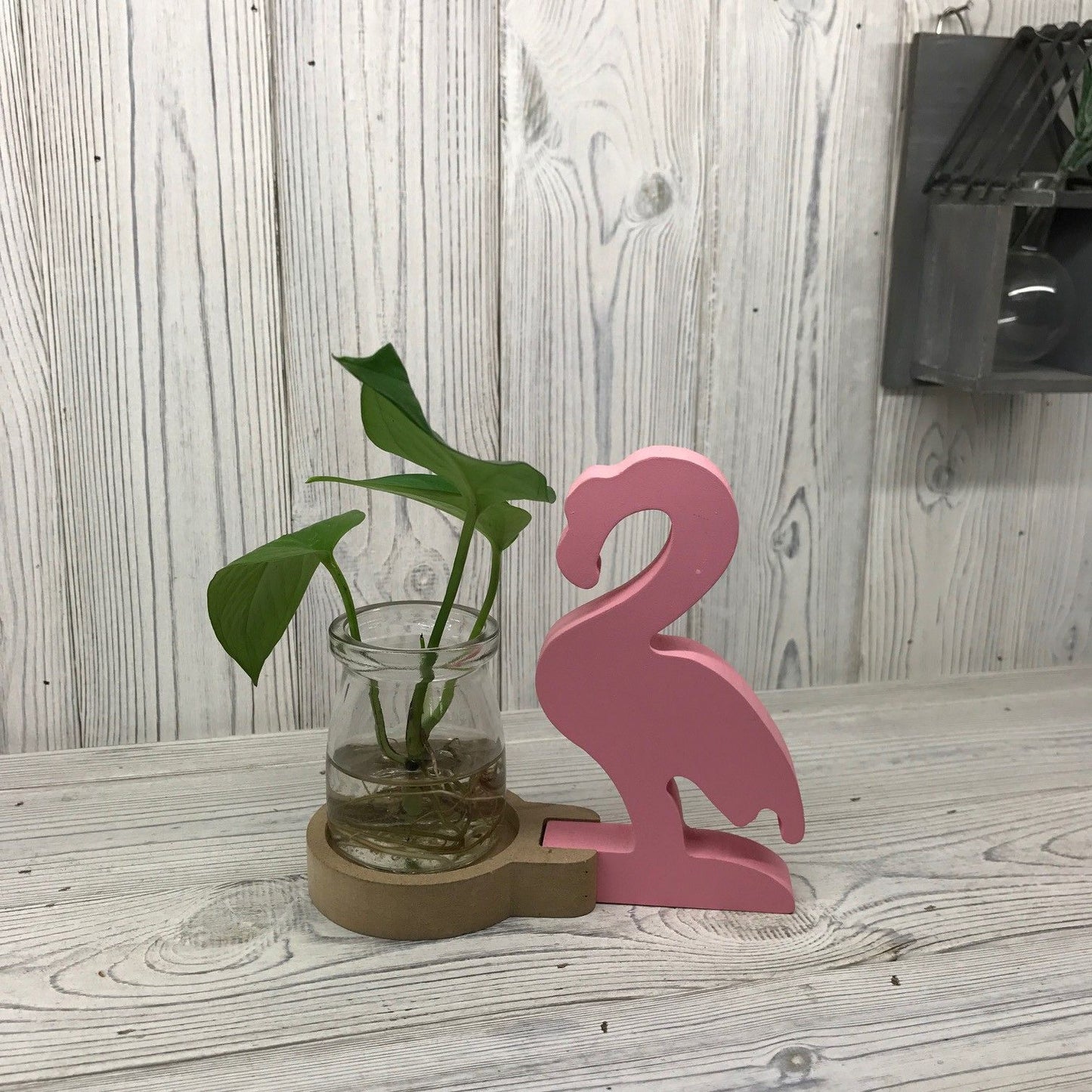 Pink Flamingo Pot