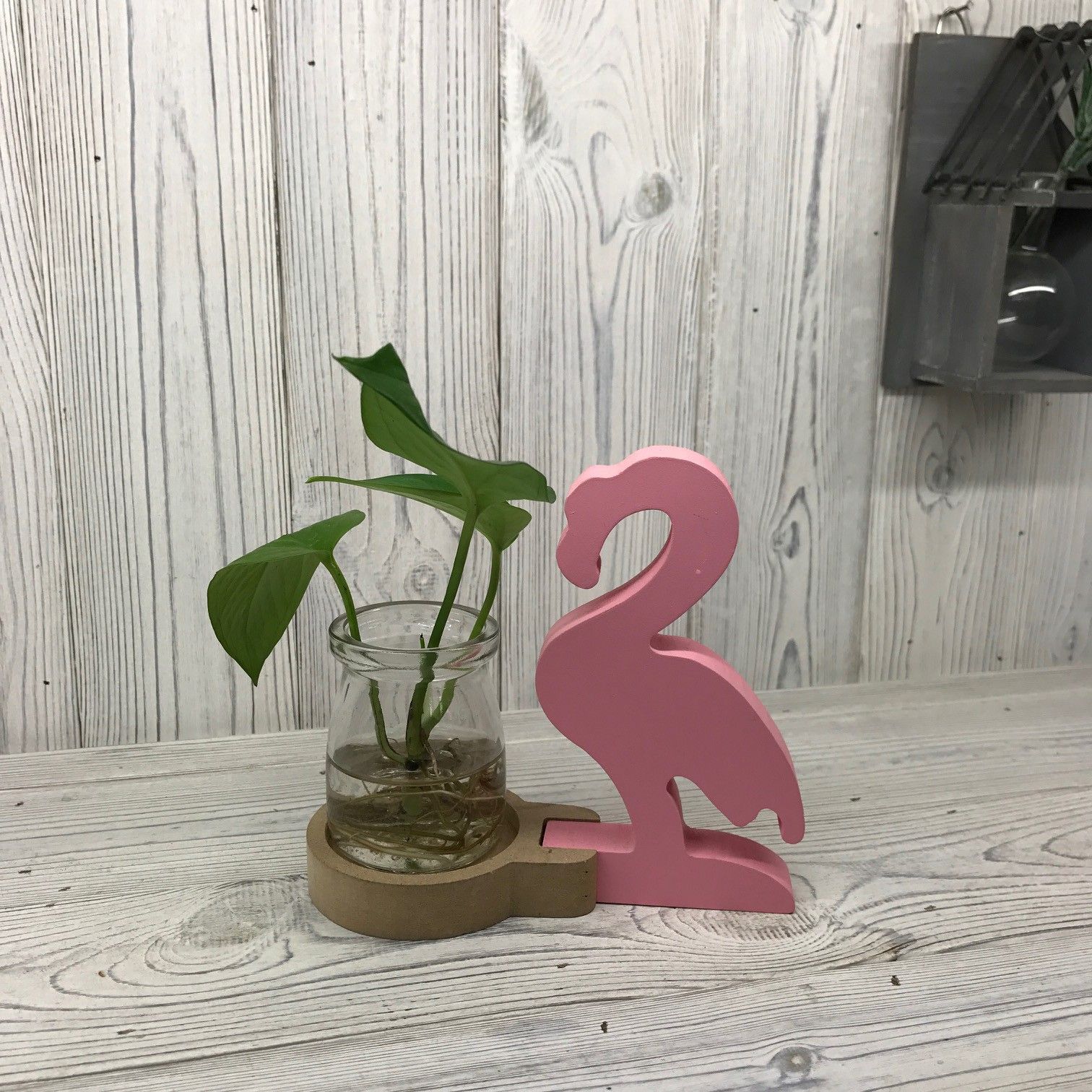 Pink Flamingo Pot
