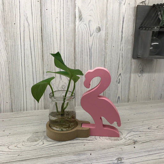 Pink Flamingo Pot