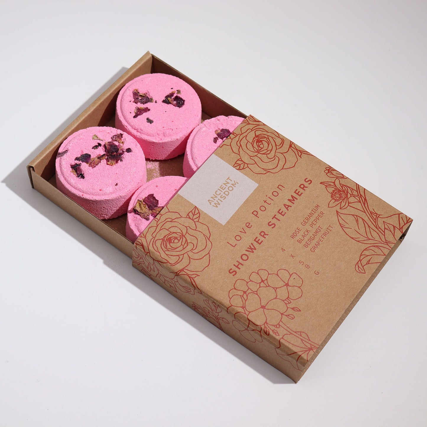 Zen Shower Steamers - Wellness Gift Set - Love Potion
