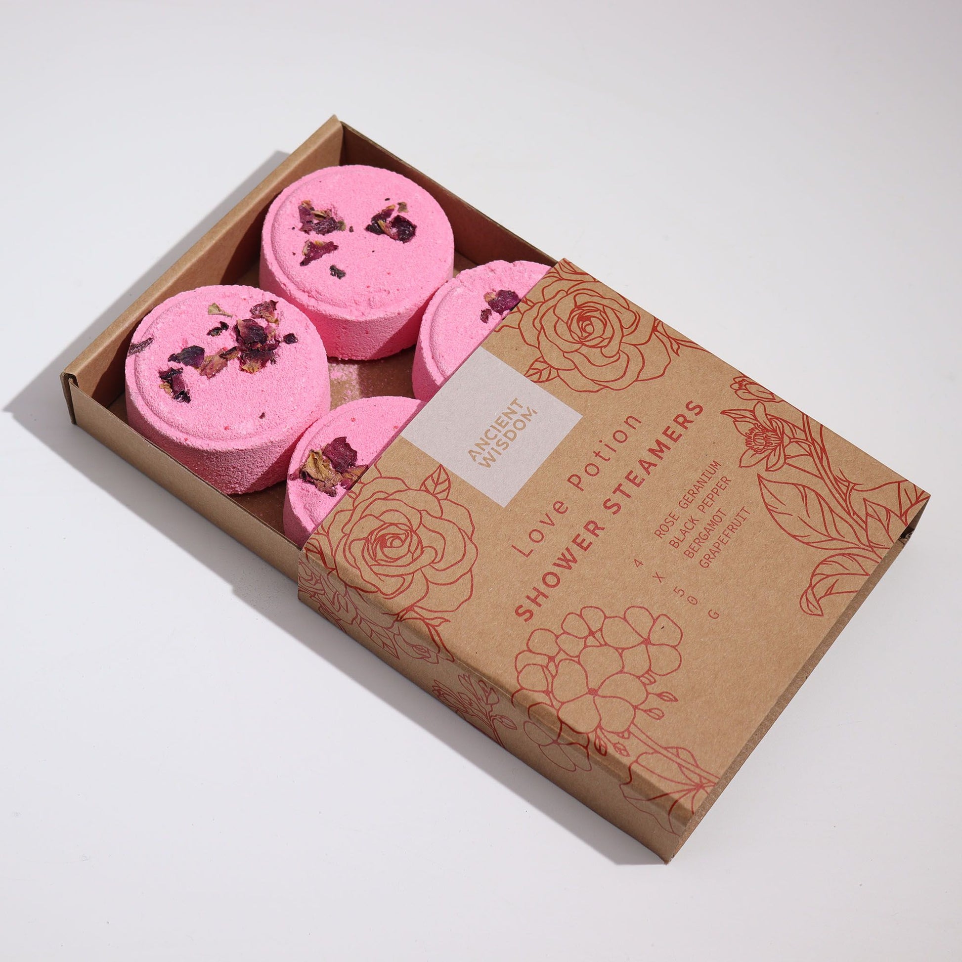 Zen Shower Steamers - Wellness Gift Set - Love Potion