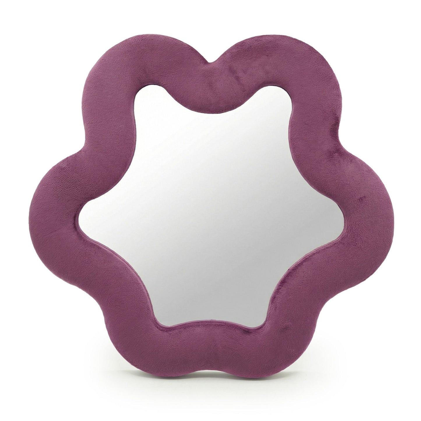 Soft Squiggly Mirror  Star  Mauve (33x31x2.3cm)