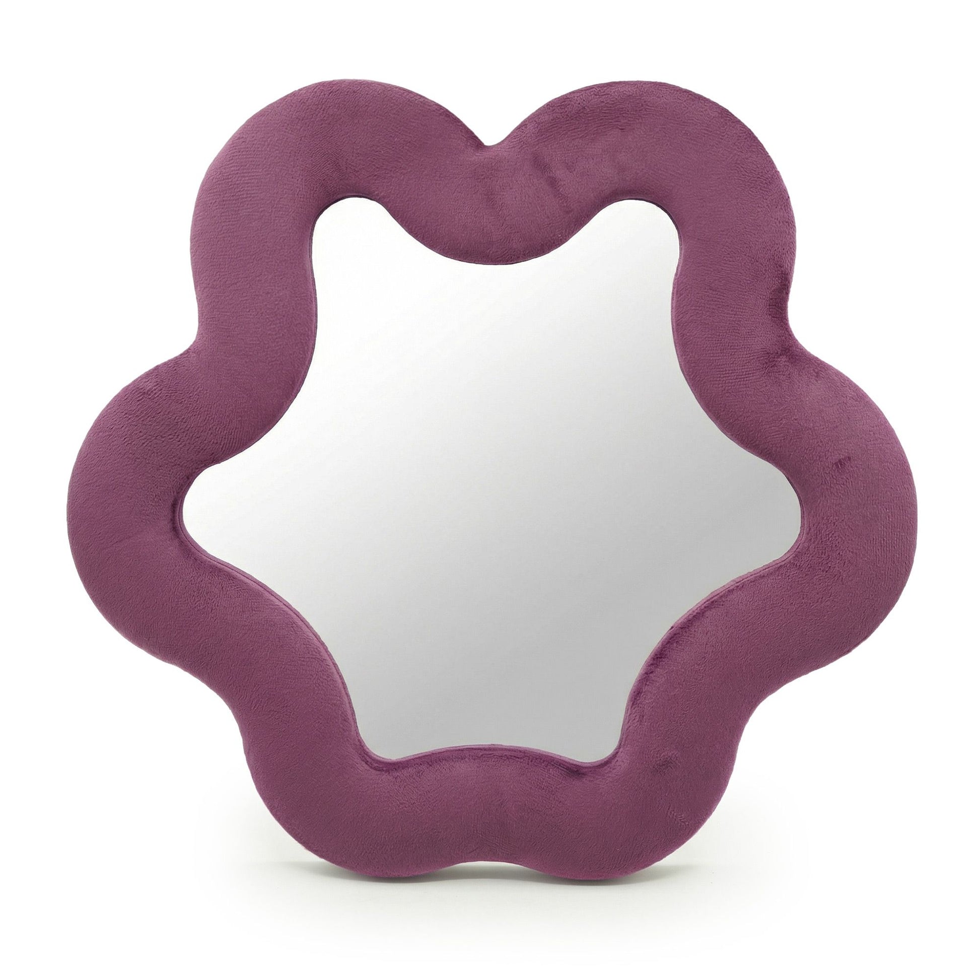 Soft Squiggly Mirror  Star  Mauve (33x31x2.3cm)