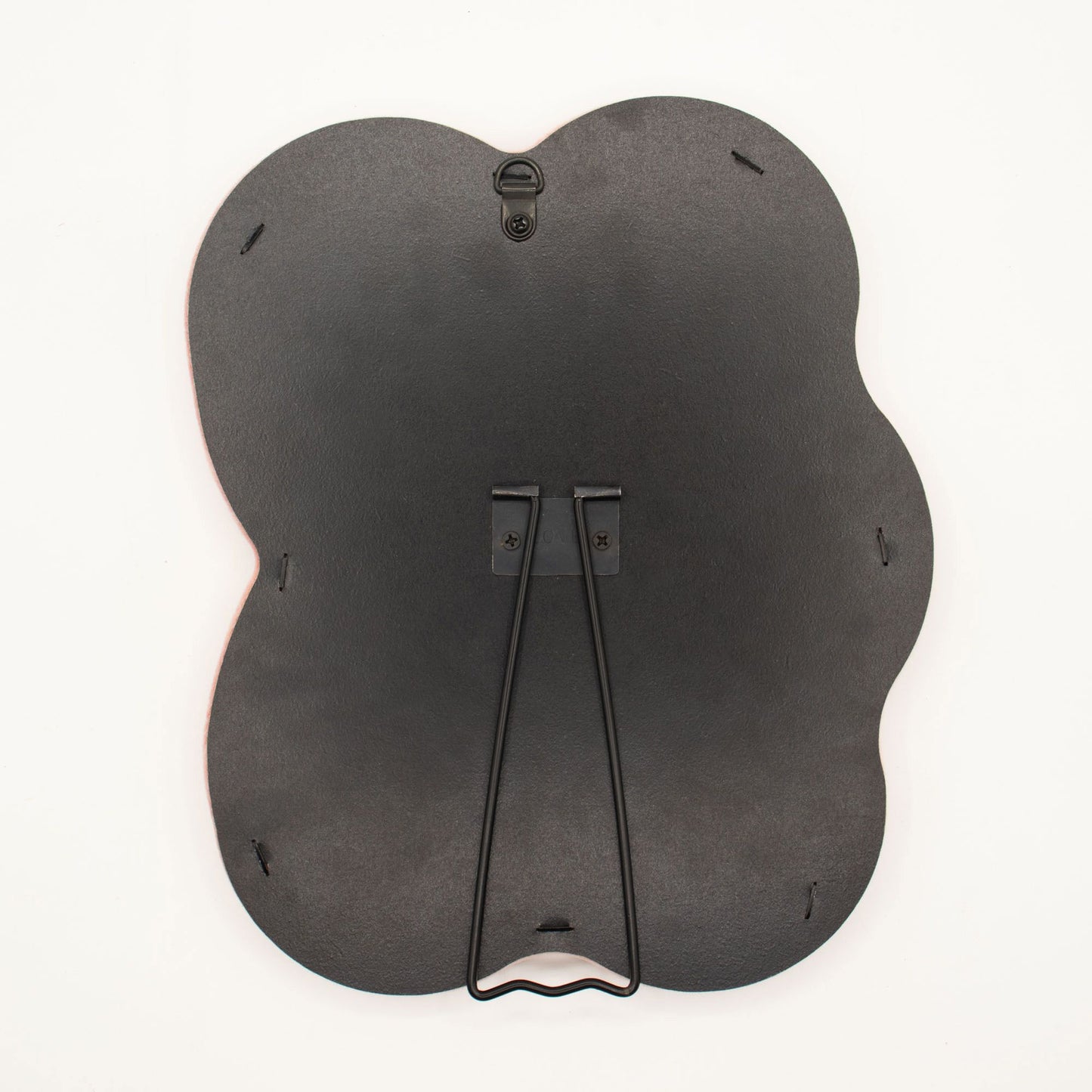 Soft Squiggly Mirror  Square Pebble  Rose Blush (22.5x27x2.3cm)